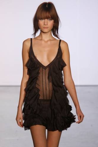 When you go out alone, wear a low-cut dress. (jlp)