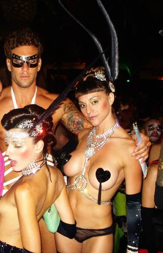 Ibiza: Manumision promoters always attract attention and if you are lucky you might get a ticket to the party for free