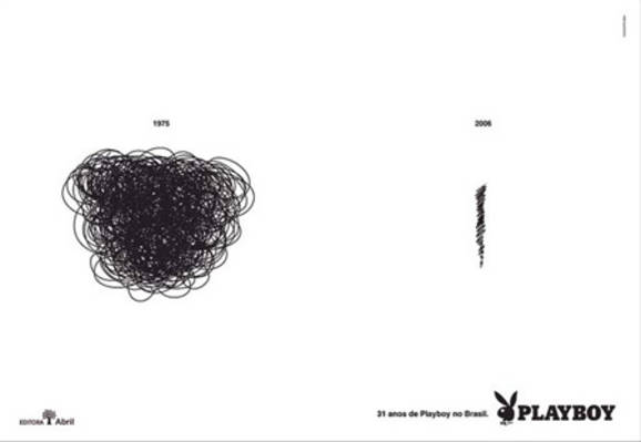 sexy ad, playboy