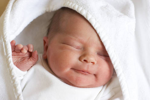 This marriage was dissolved. But girls often marry as babies in Arab countries. (PhotoXpress)
