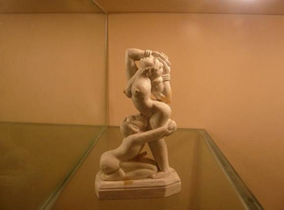 Erotic sculptures from the sex museum in Shanghai.