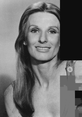 Cloris Leachman, young