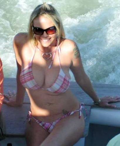 Tiffany Shepherd was a member of a ''bikini crew'' and served guests on the ship some "other things" beside beverages. (jlp)