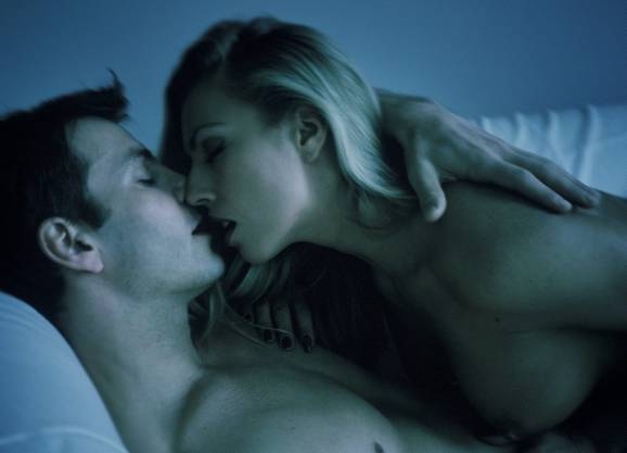 Whisper in his ear during intercourse and tell him to grab your buttocks and strongly push them against him (jlp)