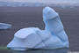 The picture of ice “dick” was taken by photographer Andy Rouse.
