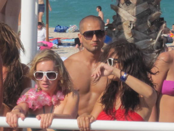 Visitors from all over the world show that Zrce has become a real Croatian Ibiza.