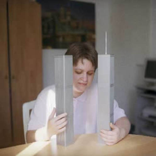 Sandy K. felt deep sadness when the 9/11 occurred in 2001, because her one true love has collapsed.