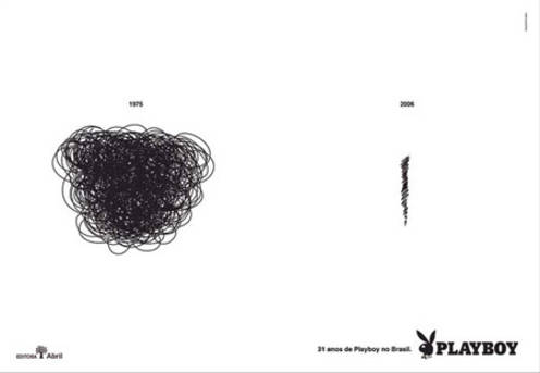 sexy ad, playboy