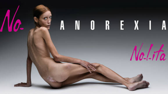 This billboard was launched during the Milan fashion week, to oppose the use of size zero models in fashion industry. (jlp)
