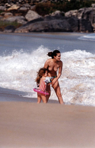 One of the most beautiful nudist beaches is also the Croatia’s Valalta beach, which is mostly visited by families. (jlp)