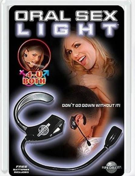 A light for all of those who don't like having intercourse in the dark.