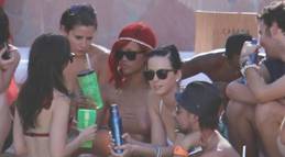 Katy Perry and Rihanna