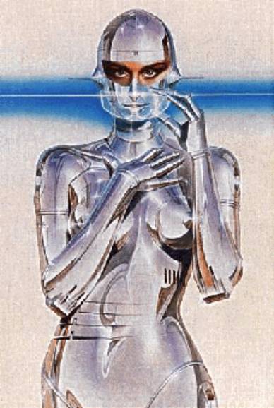 A girl-robot. Programmed for love?