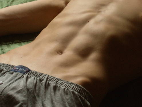 When you want to lick his ass, always start at the front with his penis to get him properly aroused. (Photoxpress)