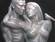 Sculpture "Brangelina forever" encourages sexual healing.